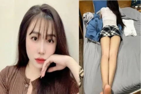 Trông em gầy nhom nhưng ngực bự đầy đặn
