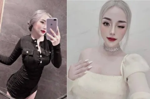 Dạng chân cho anh thọc vào để có tiền