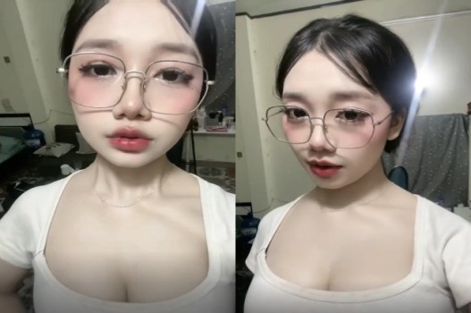 Clip nhạy cảm của Tiktoker da trắng dễ thương