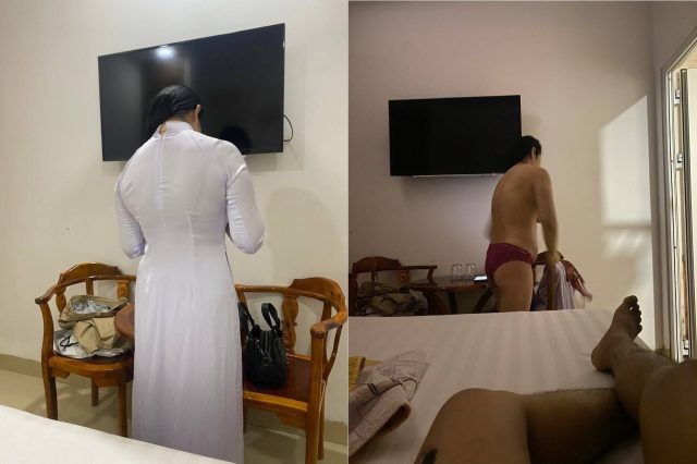 Tham gia trò chơi giải đố với cô giáo trẻ trung
